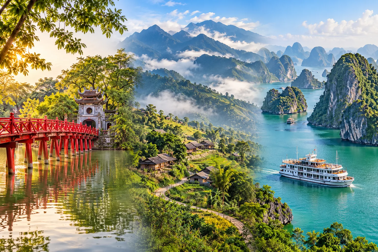 Open Trip Hanoi Sapa Halong Bay 7 Hari